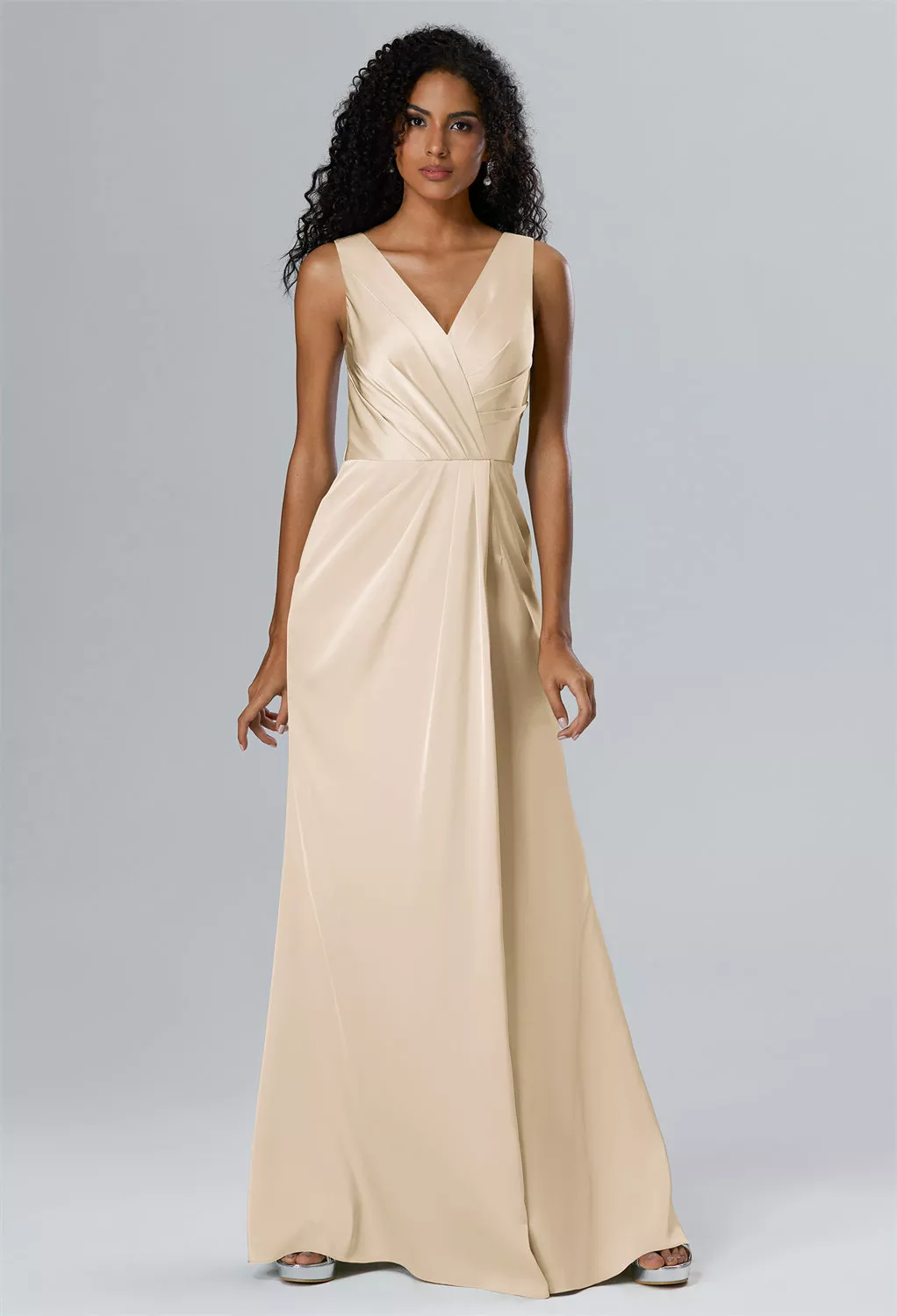 AW Rosabelle Champagne  Bridesmaid Dresses